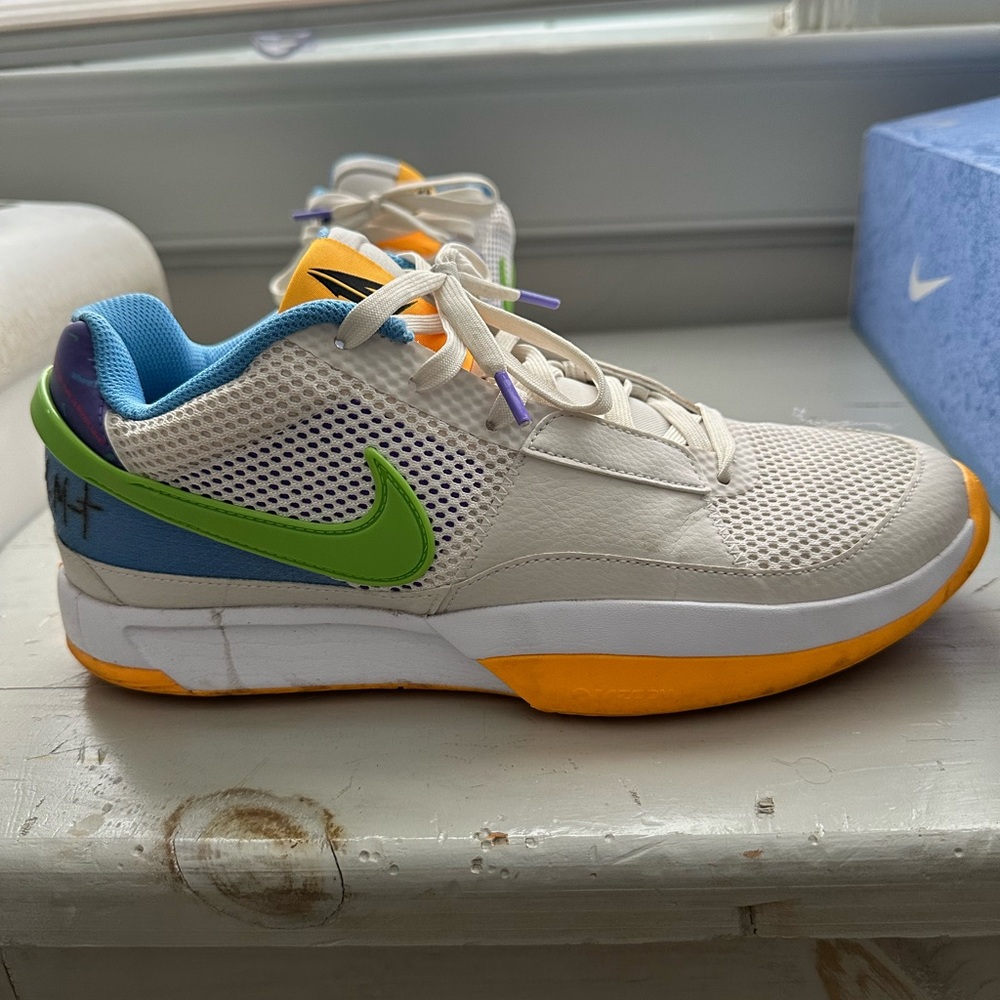 JA 1 Phantom Action Green Basketball Sneaker